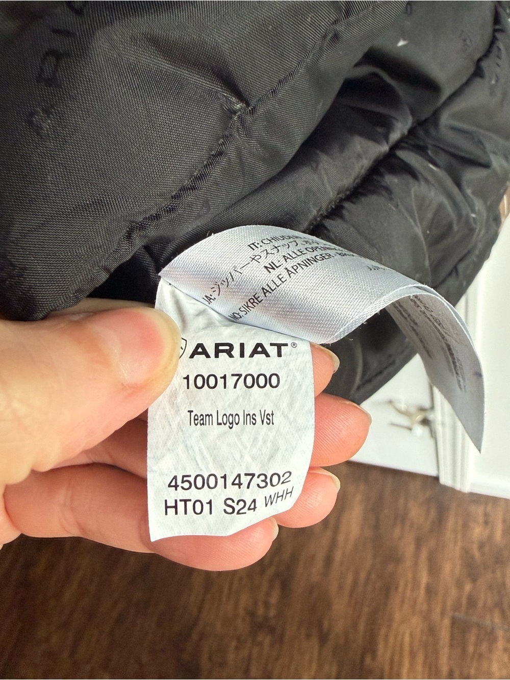 Ariat Men's Team Softshell Vest in black size XL - Picture 11 of 13